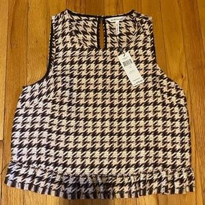 BCBGENERATION Sleeveless Tweed Top- NWT